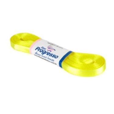 Imagem de Fita de Cetim Progresso 7mm nº1 - 10m Cor 242 Amarelo Canário - 01 uni