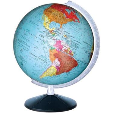 Imagem de Globo Terrestre Studio Político 30CM - com Divisas Internacionais e In