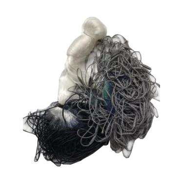 Imagem de Rede de pesca pronta malha 7 de 35mm altura 1.70 de 75 mts boia emboti