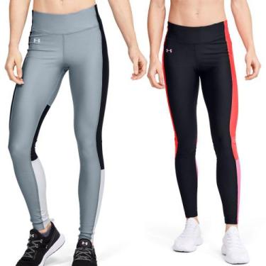 Imagem de Kit 2 Leggingns de Treino Feminina Under Armour HeatGear Armour Perf I
