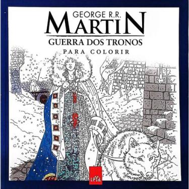Imagem de Livro Guerra Dos Tronos - Para Colorir - Arteterapia Antiestresse - Ga