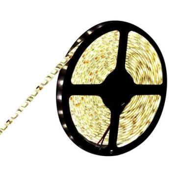 Imagem de Fita Led Rolo 5m 5050 Branco quente Dupla Face A Prova D'agua sem font