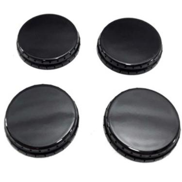 Imagem de Kit com 4 Espalhadores Tampinhas Queimador do Fogão Esmaltec Veneza/Ág