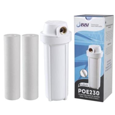 Imagem de Filtro Caixa D'água Cavalete BBI Conexão 3/4 + 2 Refil Extra