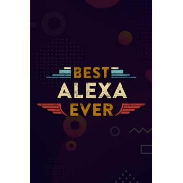 Imagem de Christmas Journal & Planner - Cute Worlds Best Alexa Ever Funny Women Girl Kid Nice Funny: Alexa, Lined writing notebook journal for christmas lists, planning, menus, gifts, and more,Daily