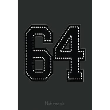 Imagem de 64 SIXTY FOUR Football Basketball Cheer Teams Fan Notebook: A blank lined basketball notebook 6x9 in 110 Pages that makes a fun basketball gift for ... women's basketball, team basketball gifts