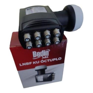 Imagem de Lnb Octuplo Universal Banda Ku 8 Saídas Original Full Hd - Advansat