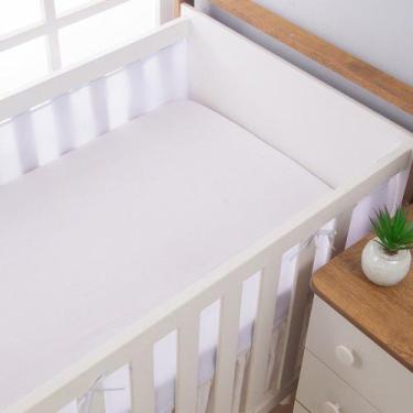 Imagem de Tela Respirável para Berço - Miguel Baby, Branco