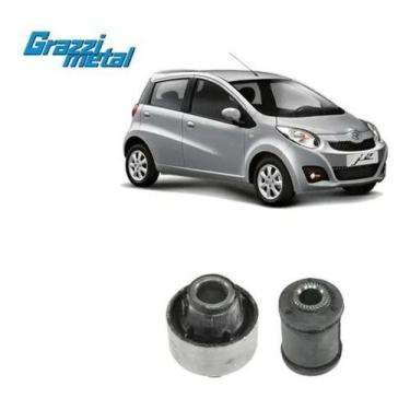 Imagem de 2 Buchas Bandeja Balança Dianteira Jac J2 2013 2014 2015... - QualyKit