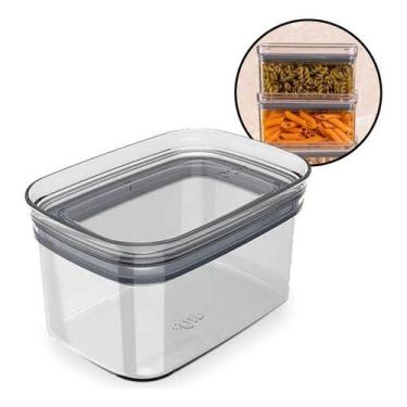 Imagem de Pote Hermético Porta Mantimentos Empilhavel Vedado 650ml Ou