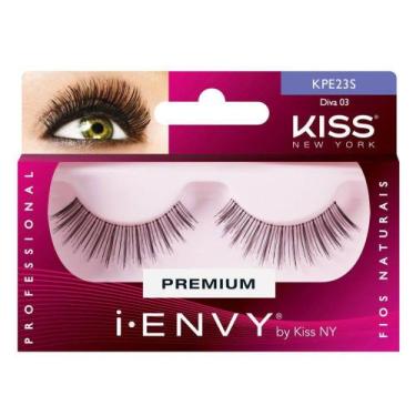 Imagem de Par de Cílios Postiços Diva 03 Preto - Kiss NY - Kiss New York