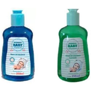 Imagem de Kit 2 Unid Água de Colônia Azul-Verde Marigold Baby 250ml