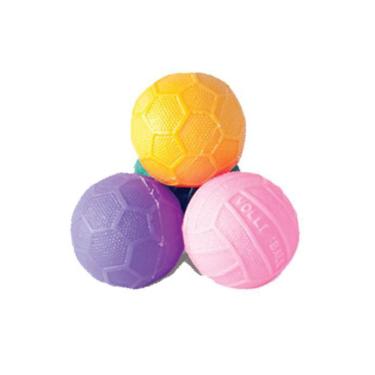 Imagem de Bola De Borracha Frizada Futebol Para Pet 12 Un