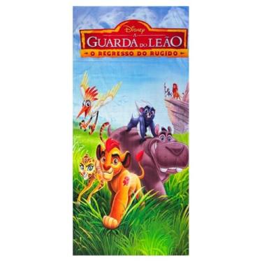 Imagem de Toalha de Praia Infantil Estampada Personagens 1,40x70 (Guarda do leão)