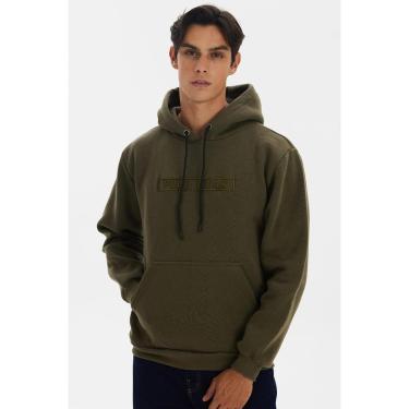 Imagem de Blusa Moletom Masculina Canguru Fechado Polo Wear Verde Escuro-Masculino