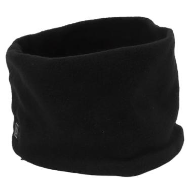 Imagem de Polaina de pescoço de inverno, polaina de pescoço aquecida de flanela, 3 configurações de calor ajustáveis com segurança para ambientes externos (preto), #411, Black