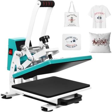 Imagem de MAIKESUB Máquina De Prensa Térmica De 12X10 Polegadas Para Camisetas, Impressora Digital Industrial De Sublimação Para Transferência De Calor Em Vinil, Máquina De Prensa Verde Inteligente Para Proj