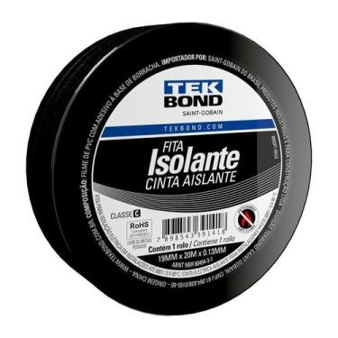 Imagem de Fita Isolante 20Mx19Mm Tekbond C10