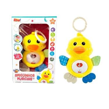 Imagem de Pelúcia Móbile Musical Amigo Pato - Zoop Toys