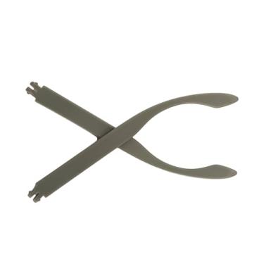 Imagem de Caulo Armação de óculos de sol de vidro Oakley Holbrook OO9102 OO9417 OO9244, Cinza fosco, 135mm