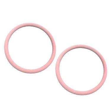 Imagem de kowaku Arco de braço de ioga com peso, espuma de fitness, equipamento esportivo divertido e fácil para fortalecer braços e ombros para assistir TV, casa, Rosa