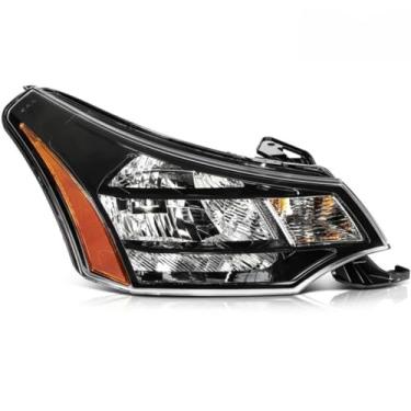 Imagem de Lâmpada de neblina esquerda direita LED luz diurna frontal LED conjunto de farol lâmpada de canto ampla compatível com Focus 2008-2011 (esquerda)