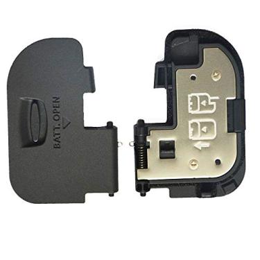 Imagem de Dromirow Tampa da tampa da câmara da porta da bateria para câmera Canon EOS 6D2 6D Mark II