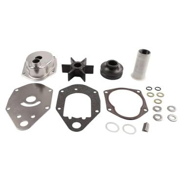 Imagem de SLSRPMT 812966A12 Kit de Reparo Do Impulsor Da Bomba de Água com Alojamento para Vários Motores de Popa Mercury Mariner Force Quicksilver 30 40 50 55 60 70 75 Hp 4 Tempos Efi 46-812966A11 46-812966A12