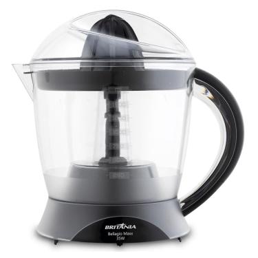 Imagem de Espremedor de Frutas 1.5l Britânia Bellagio Maxx Preto 220V