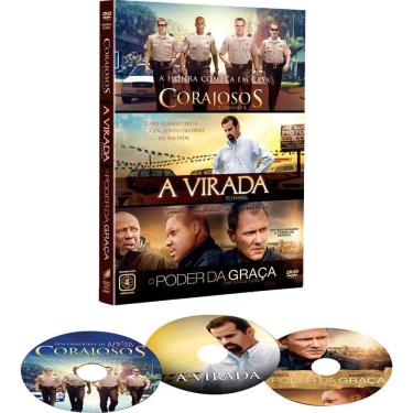 Imagem de Coleção Gospel: Corajosos A Virada e O Poder da Graça 3 DVDs