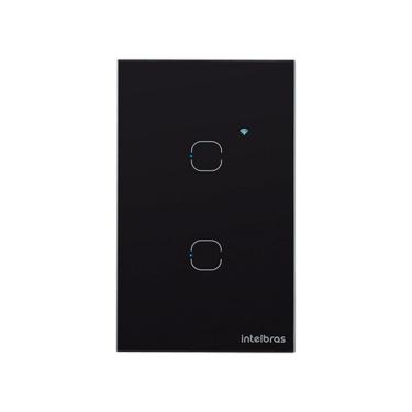 Imagem de Interruptor Smart Zigbee Touch 2 Preto Ezs 1002 4850048