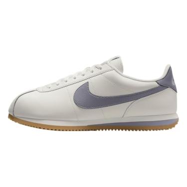 Imagem de Nike Tênis masculino de couro Cortez (DM4044-111, Sail/Gum Yellow/Cement Grey), Vela/cimento cinza - amarelo goma, 41