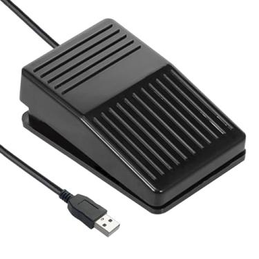 Imagem de Zopsc Chave de Pedal do pé Programável, Controlador de Teclado de Jogos USB, Teclas de Hot Teclas/macros Personalizáveis, Prova de água IP37, Plugue e Reprodução para Edição de