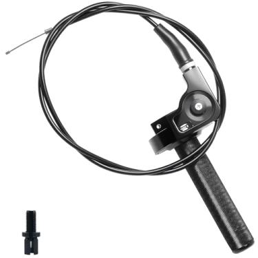 Imagem de Punho do acelerador de motocicleta 7/20.3 cm 22 mm CNC alumínio Quick Twister com cabo de acelerador para KLX CR CRF EXC XR CRF50 CRF230 50 110 125 230 250 Dirt Pit Bike Motocross Moto Quad ATV