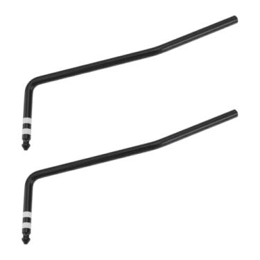 Imagem de Briny River 2 peças de braço de tremolo de guitarra de 6 mm compatível com Ibanez Edge Lo-Pro compatível com Edge Pro Black