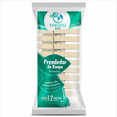Imagem de Prendedor de Roupa Madeira Pequeno - Theoto