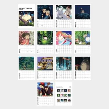 Imagem de Ouroboros Art & Design - Pôsteres e impressões do Studio Ghibli em um calendário de parede 2026 - O calendário perfeito para pendurar na parede - Agenda para facilitar a organização
