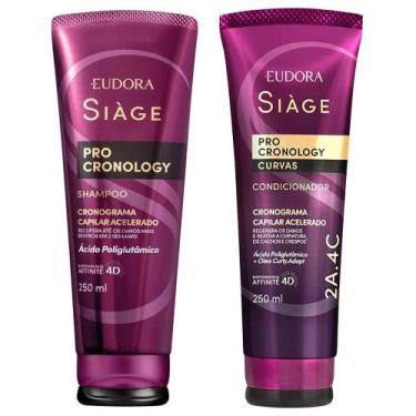 Imagem de Eudora Siàge Pro Cronology Kit  Shampoo + Condicionador, Kit