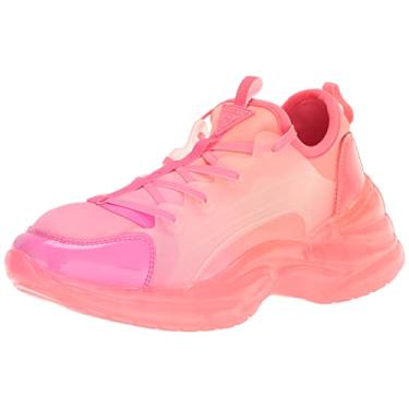 Imagem de GUESS Tênis feminino Colors, Fuschia/transparente, 35