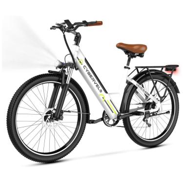 Imagem de Bicicleta Elétrica Cybervelo EK2 1500W Pico, Autonomia 128km, Suspensão Completa, Freio...