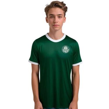 Imagem de CAMISETA M/C PALMEIRAS 1914 II 9925044-04 - VERDE ESCURO/BRANCO 12-Unissex