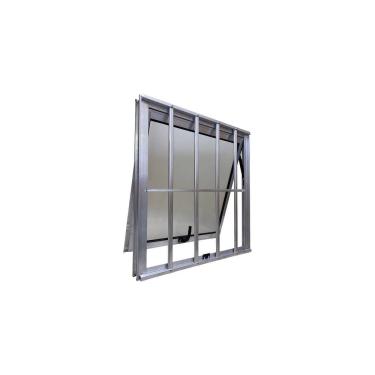 Imagem de Vitro Maxim Ar Com Grade de Alumínio Brilhante 80x100