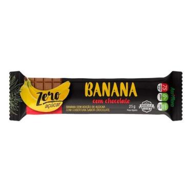 Imagem de Barrinha Assiflora Zero Açucar Banana com Chocolate 25g