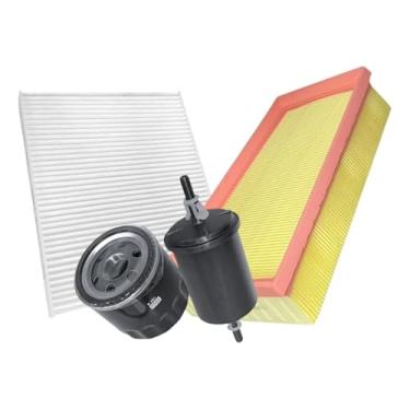 Imagem de Kit de Filtros Ar Óleo Combustível e Cabine Compatível com Onix Tracker Montana 1.0 1.2 Turbo – W7561 G10225F FAP3233 AKX35725
