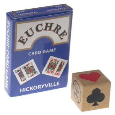 Imagem de Conjunto de cartas de baralho Euchre em Hickoryville com 2 baralhos e 