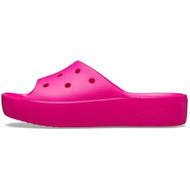 Imagem de Crocs 208180-6TW-W8 Classic Platform Slide PCs Pink Crush