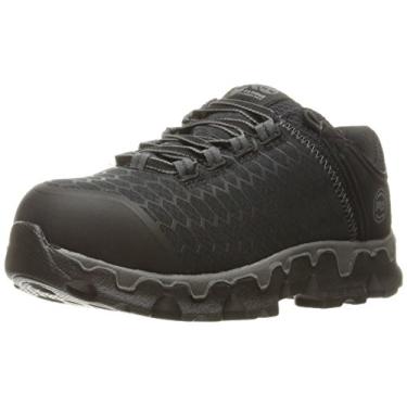 Imagem de Timberland PRO Tênis feminino Powertrain Sport Alloy Toe SD+ Industrial e de Construção, Preto, 38