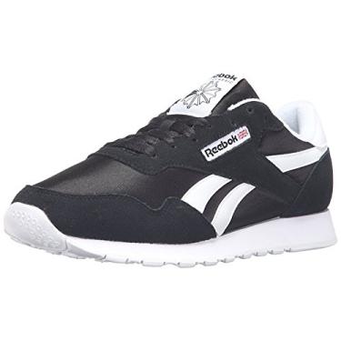Imagem de Reebok Royal Nylon Classic Fashion Sneaker, Black/Black/White, 13 M US