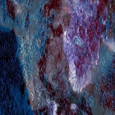 Imagem de Quadro Decorativo Unique Wallpaper Design Estampas Coloridas Arte Moderna 50x50cm