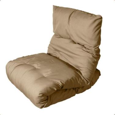 Imagem de Almofada Futton Grande Colchonete Futon para Pallet Sofá Cadeira Espre